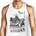 Hero's Awakening Sumi-e Tank Top - Adult & Kids T-Shirts, Sweatshirts & Hoodies apparel design preview 1