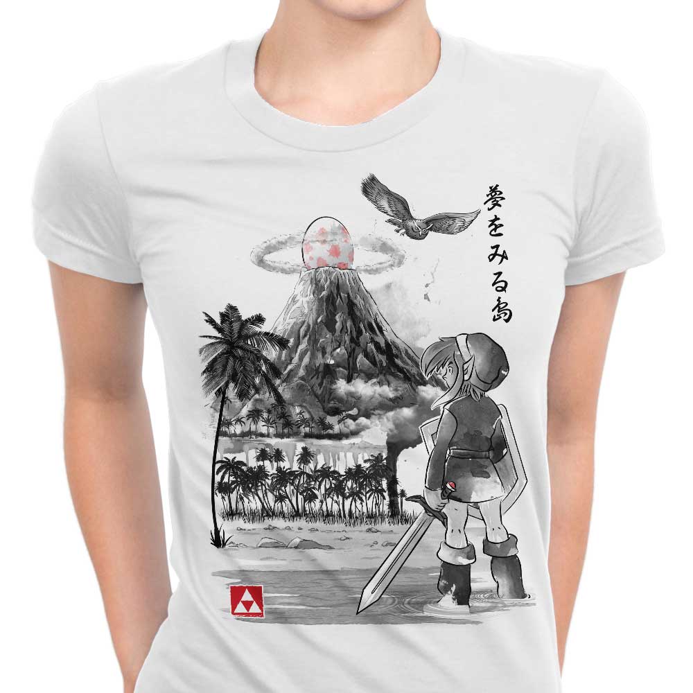 Hero's Awakening Sumi-e Women's Apparel - Adult & Kids T-Shirts, Sweatshirts & Hoodies apparel design preview 1