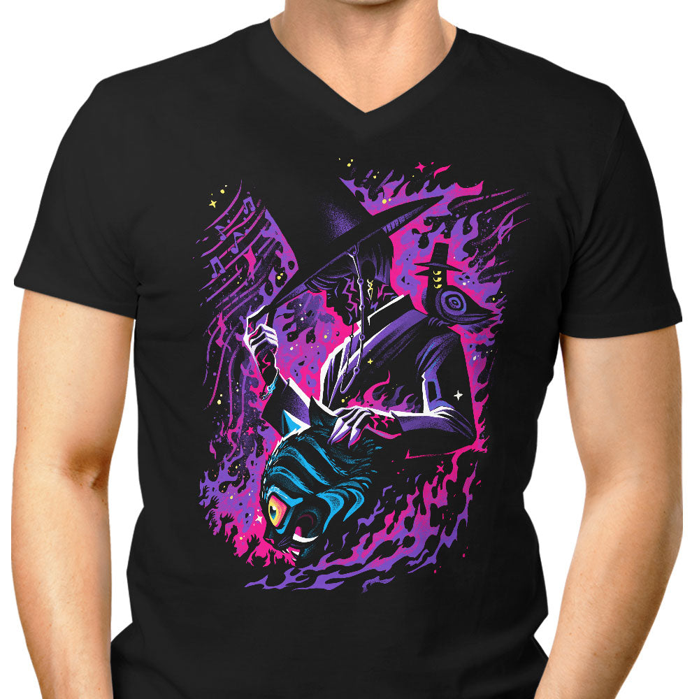 Hexbeat Men's V-Neck - Adult & Kids T-Shirts, Sweatshirts & Hoodies apparel design preview 1
