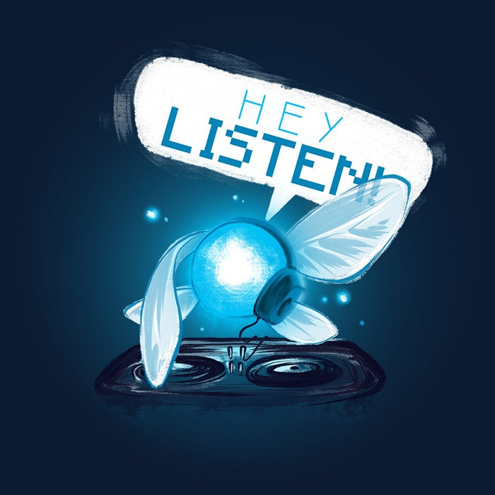 Hey Listen - Adult & Kids T-Shirts, Sweatshirts & Hoodies apparel design preview 2