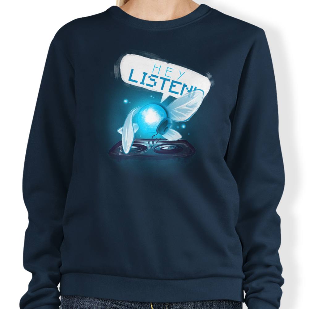 Hey Listen - Adult & Kids T-Shirts, Sweatshirts & Hoodies apparel design preview 1