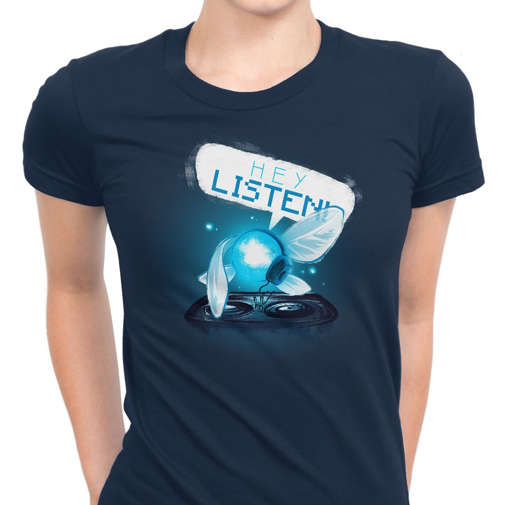 Hey Listen Women's Apparel - Adult & Kids T-Shirts, Sweatshirts & Hoodies apparel design preview 1