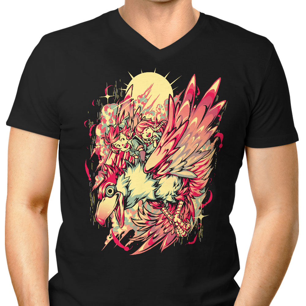 High in the Sky Men's V-Neck - Adult & Kids T-Shirts, Sweatshirts & Hoodies apparel design preview 1
