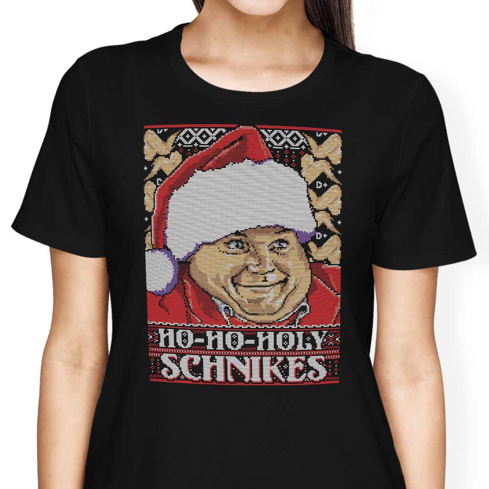 Ho-Ho-Holy Schnikes Women's Apparel - Adult & Kids T-Shirts, Sweatshirts & Hoodies apparel design preview 2