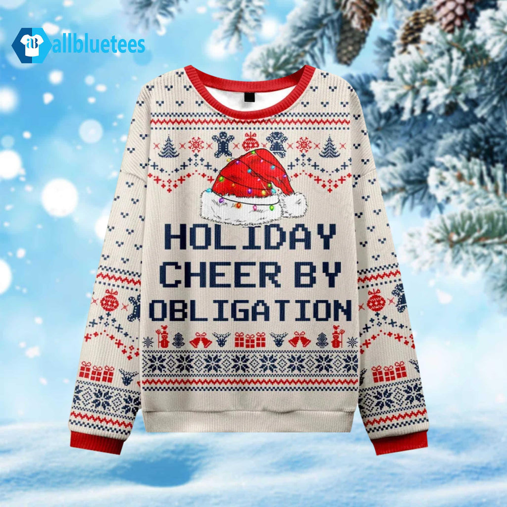 Holiday Cheer By Obligation Ugly Christmas Sweater product image