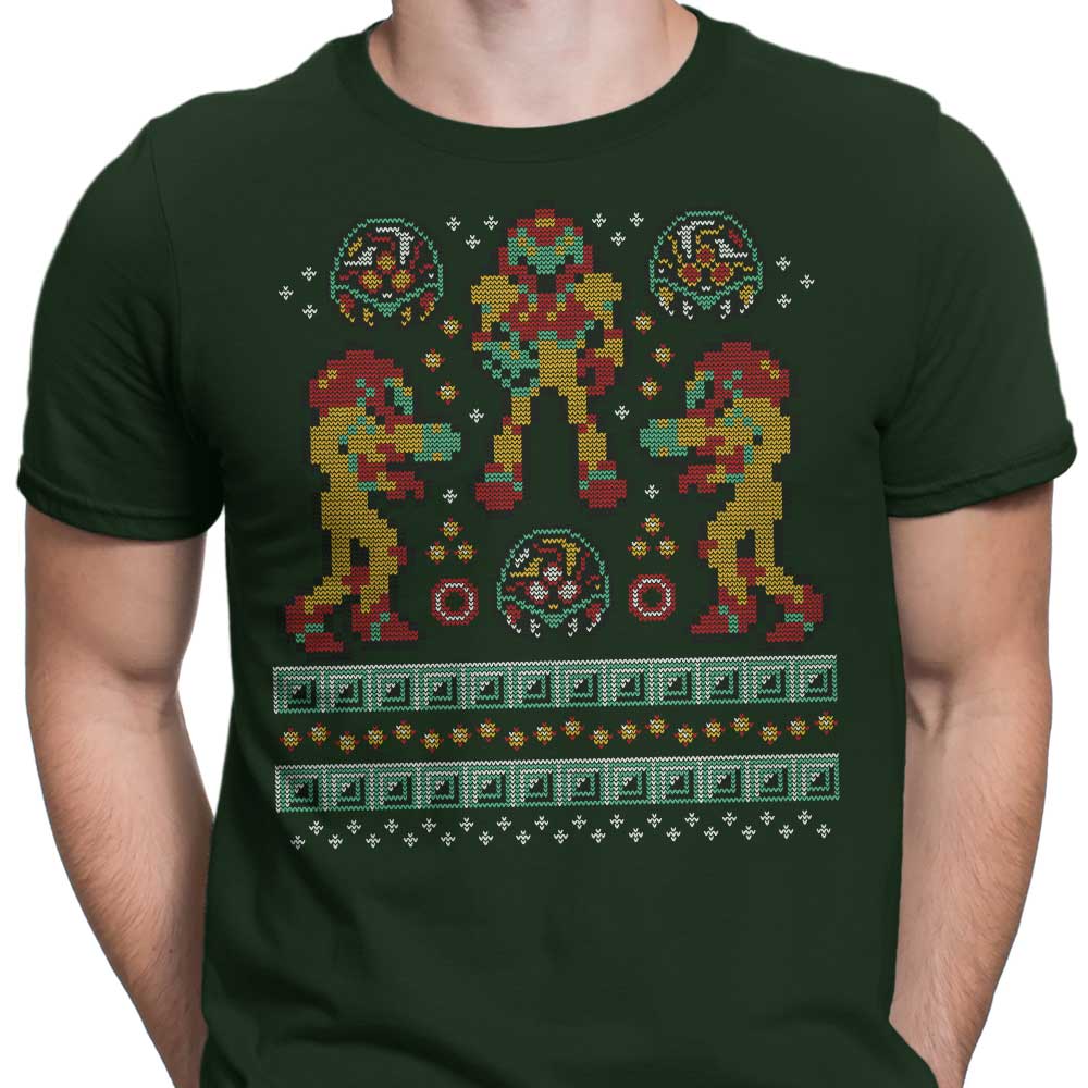 Holiday on Zebes Men's Apparel - Adult & Kids T-Shirts, Sweatshirts & Hoodies apparel design preview 2