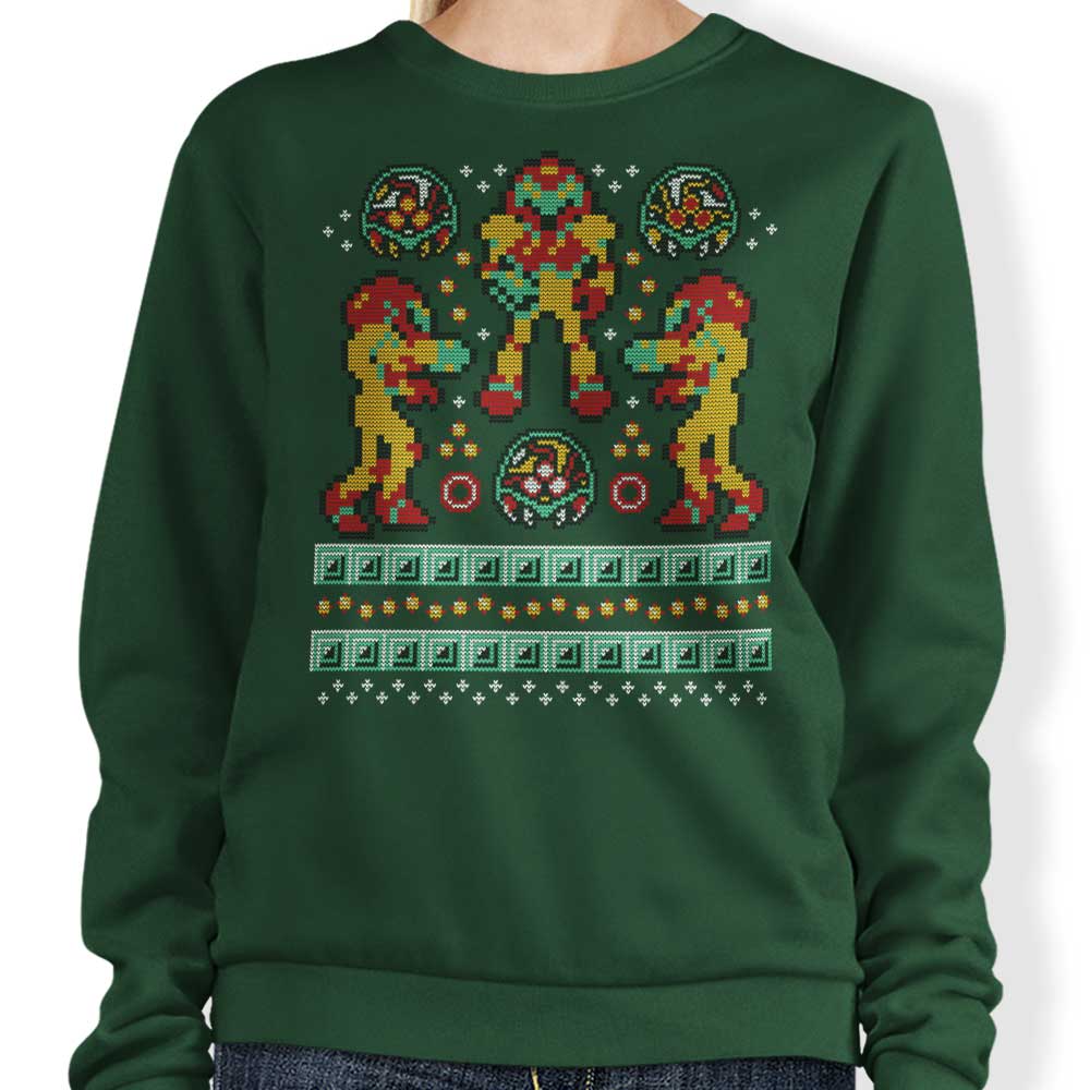Holiday on Zebes - Adult & Kids T-Shirts, Sweatshirts & Hoodies apparel design preview 1