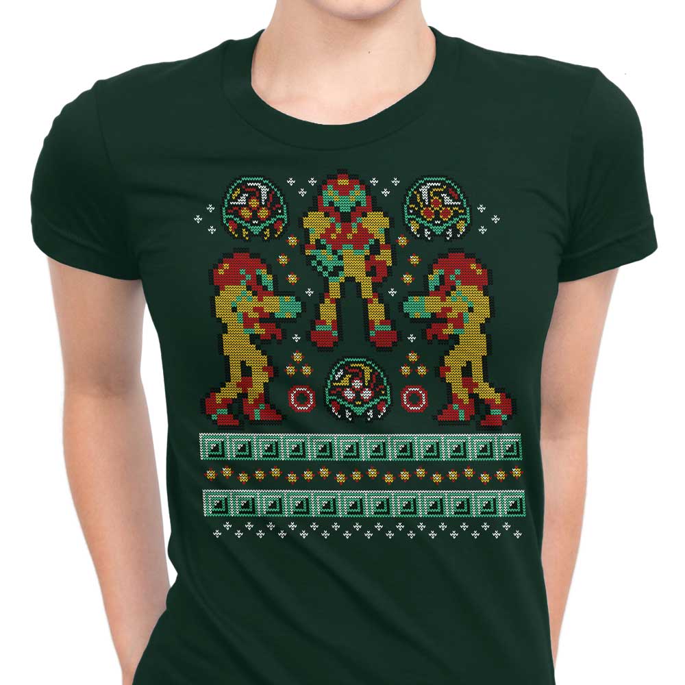 Holiday on Zebes Women's Apparel - Adult & Kids T-Shirts, Sweatshirts & Hoodies apparel design preview 1