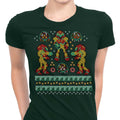 Holiday on Zebes Women's Apparel - Adult & Kids T-Shirts, Sweatshirts & Hoodies apparel design preview 1