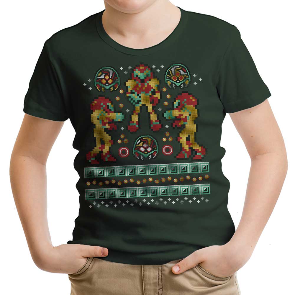Holiday on Zebes Youth Apparel - Adult & Kids T-Shirts, Sweatshirts & Hoodies apparel design preview 1