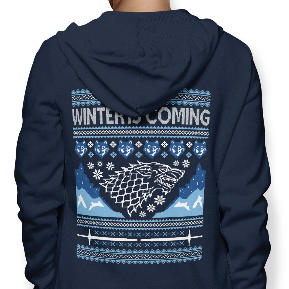 Holidays are Coming (Alt) - Adult & Kids T-Shirts, Sweatshirts & Hoodies apparel design preview 1