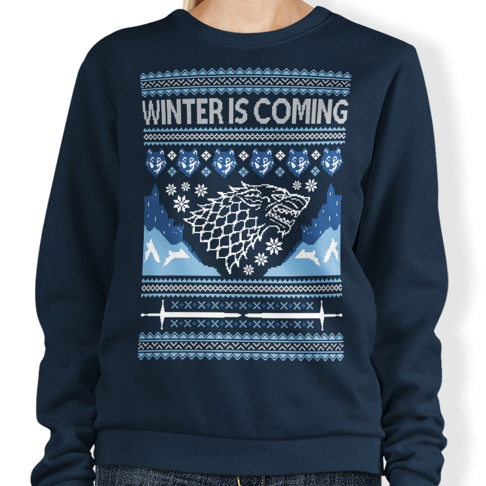 Holidays are Coming (Alt) - Adult & Kids T-Shirts, Sweatshirts & Hoodies apparel design preview 1