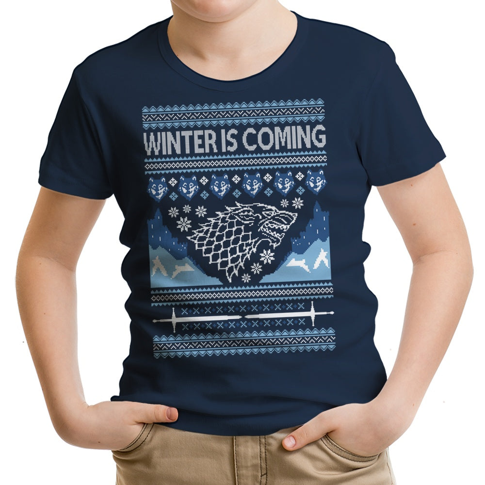 Holidays are Coming (Alt) Youth Apparel - Adult & Kids T-Shirts, Sweatshirts & Hoodies apparel design preview 1