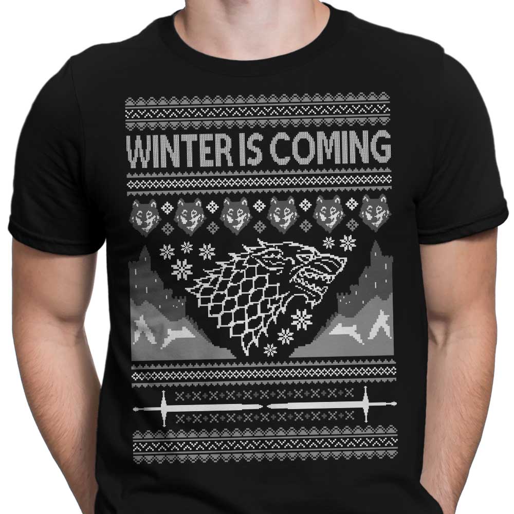 Holidays are Coming Men's Apparel - Adult & Kids T-Shirts, Sweatshirts & Hoodies apparel design preview 2