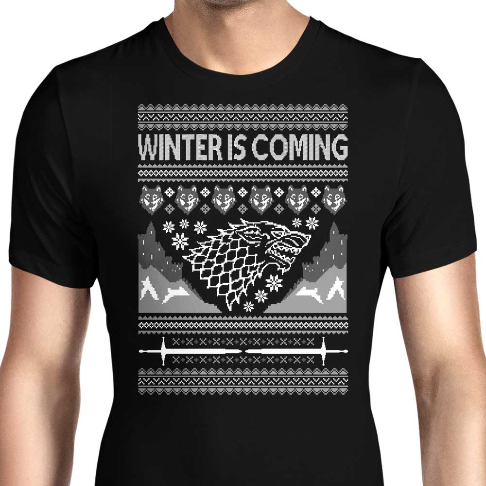 Holidays are Coming Men's Apparel - Adult & Kids T-Shirts, Sweatshirts & Hoodies apparel design preview 1