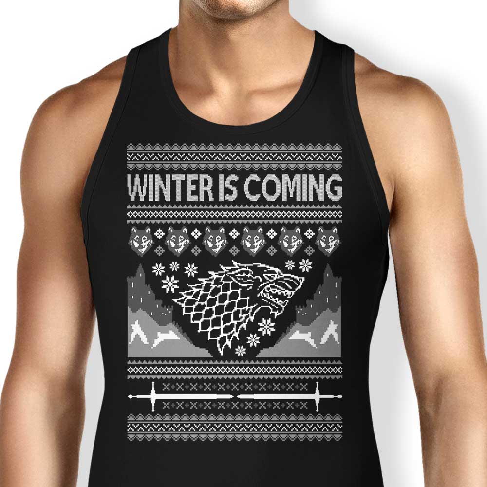 Holidays are Coming Tank Top - Adult & Kids T-Shirts, Sweatshirts & Hoodies apparel design preview 1