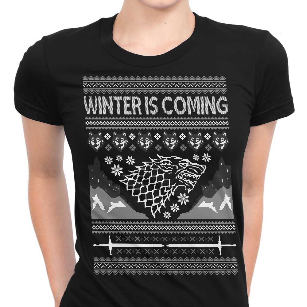 Holidays are Coming Women's Apparel - Adult & Kids T-Shirts, Sweatshirts & Hoodies apparel design preview 1