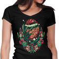 Holidays at Elm Street Women's V-Neck - Adult & Kids T-Shirts, Sweatshirts & Hoodies apparel design preview 1
