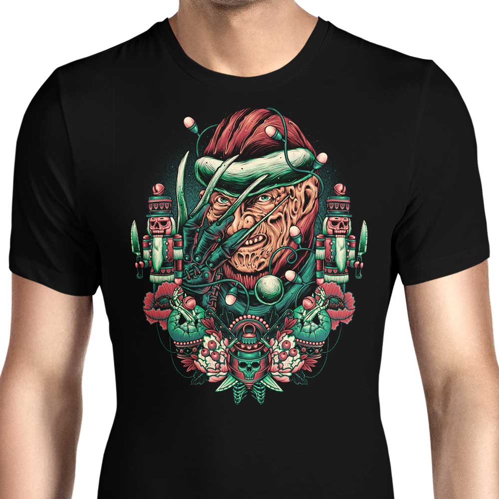 Holidays at Elm Street Men's Apparel - Adult & Kids T-Shirts, Sweatshirts & Hoodies apparel design preview 1