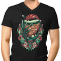 Holidays at Elm Street Men's V-Neck - Adult & Kids T-Shirts, Sweatshirts & Hoodies apparel design preview 1