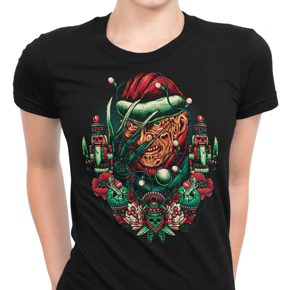 Holidays at Elm Street Women's Apparel - Adult & Kids T-Shirts, Sweatshirts & Hoodies apparel design preview 1