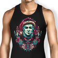Holidays at Haddonfield Tank Top - Adult & Kids T-Shirts, Sweatshirts & Hoodies apparel design preview 1
