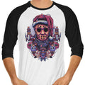 Holidays at the Lake 3/4 Sleeve Raglan - Adult & Kids T-Shirts, Sweatshirts & Hoodies apparel design preview 1