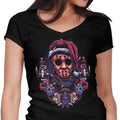 Holidays at the Lake Women's V-Neck - Adult & Kids T-Shirts, Sweatshirts & Hoodies apparel design preview 1