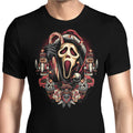 Holidays at Woodsboro Men's Apparel - Adult & Kids T-Shirts, Sweatshirts & Hoodies apparel design preview 1