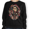 Holidays at Woodsboro - Adult & Kids T-Shirts, Sweatshirts & Hoodies apparel design preview 1
