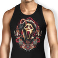 Holidays at Woodsboro Tank Top - Adult & Kids T-Shirts, Sweatshirts & Hoodies apparel design preview 1