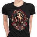 Holidays at Woodsboro Women's Apparel - Adult & Kids T-Shirts, Sweatshirts & Hoodies apparel design preview 1
