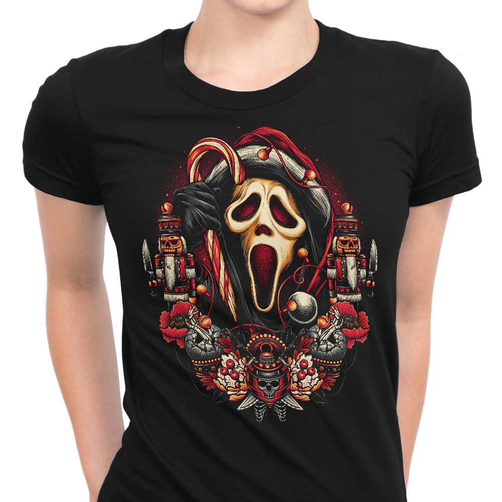 Holidays at Woodsboro Women's Apparel - Adult & Kids T-Shirts, Sweatshirts & Hoodies apparel design preview 1