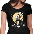 Hollow Nightmare Women's V-Neck - Adult & Kids T-Shirts, Sweatshirts & Hoodies apparel design preview 1