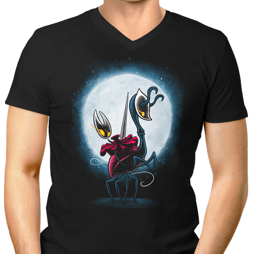 Hollow Rider Men's V-Neck - Adult & Kids T-Shirts, Sweatshirts & Hoodies apparel design preview 1