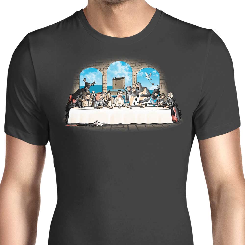 Holy Grail Dinner Men's Apparel - Adult & Kids T-Shirts, Sweatshirts & Hoodies apparel design preview 1