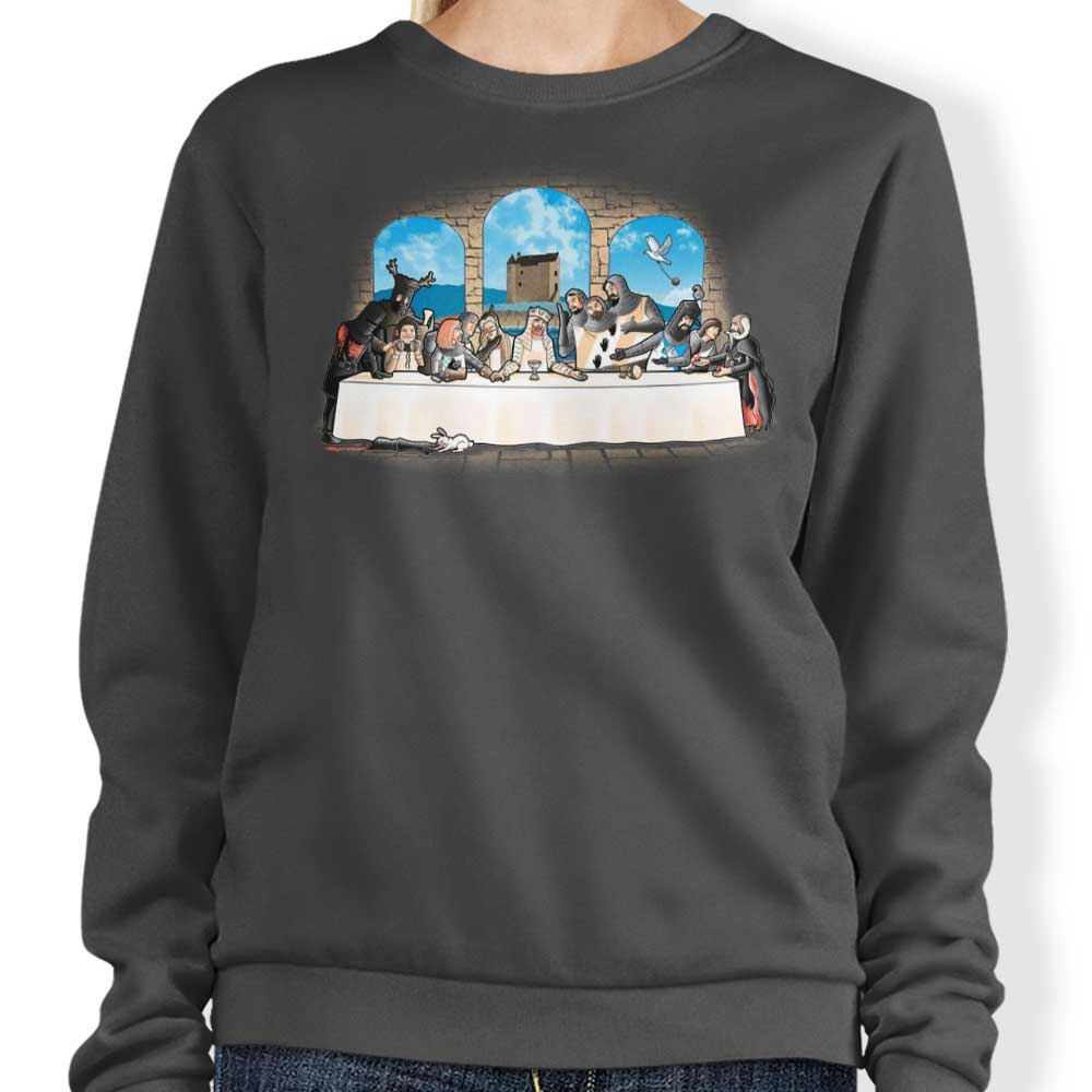 Holy Grail Dinner - Adult & Kids T-Shirts, Sweatshirts & Hoodies apparel design preview 1