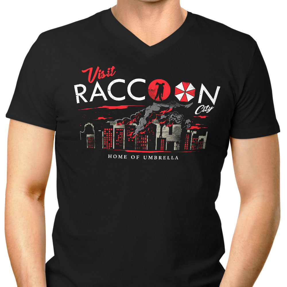 Home of Umbrella Men's V-Neck - Adult & Kids T-Shirts, Sweatshirts & Hoodies apparel design preview 1
