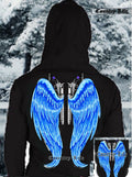 Country Life Outfitters Wings Guns Vintage Black Blue - Adult & Kids T-Shirts, Sweatshirts & Hoodies apparel design preview 1