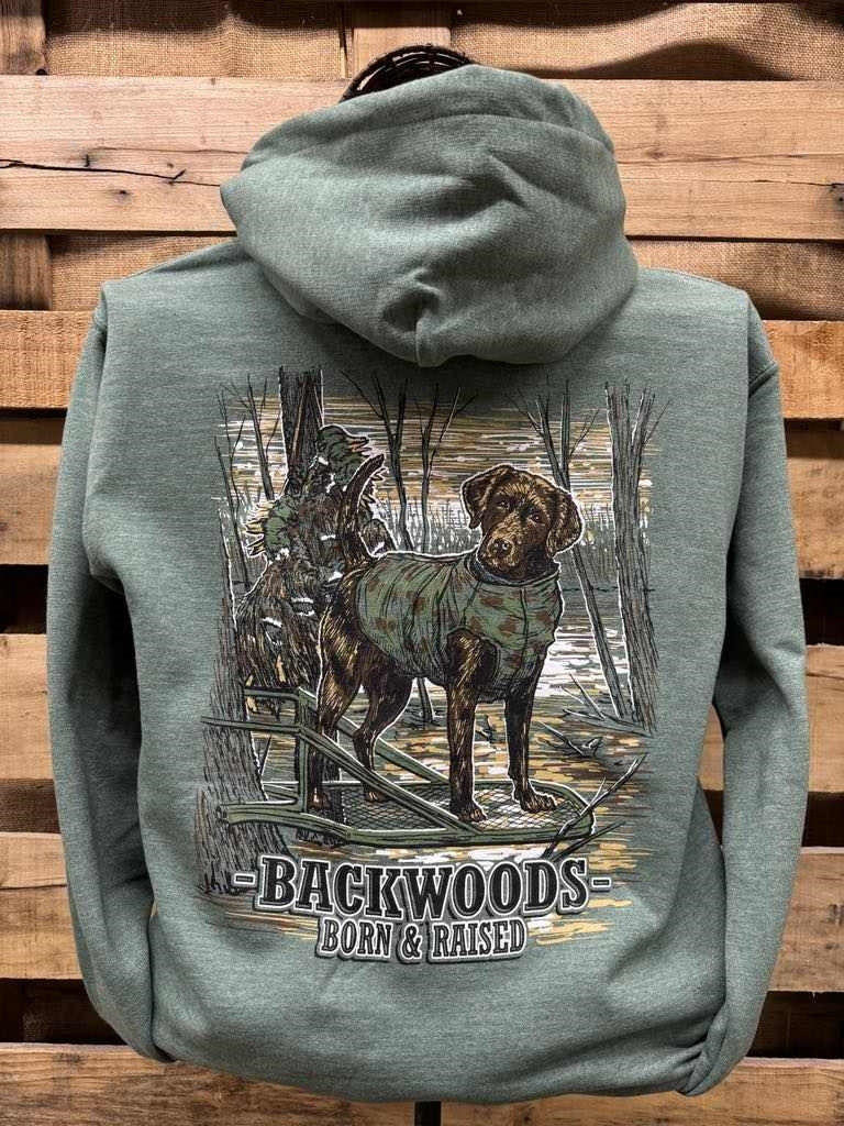 Backwoods Timber Dog - Adult & Kids T-Shirts, Sweatshirts & Hoodies apparel design preview 2