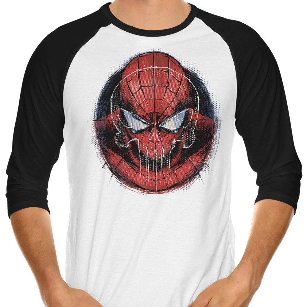 Hope Meets Vengeance 3/4 Sleeve Raglan - Adult & Kids T-Shirts, Sweatshirts & Hoodies apparel design preview 1