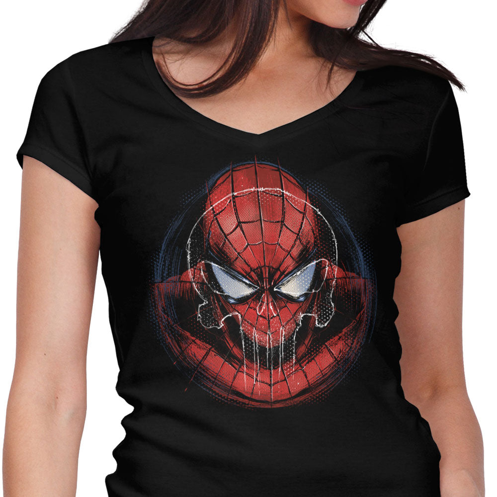 Hope Meets Vengeance Women's V-Neck - Adult & Kids T-Shirts, Sweatshirts & Hoodies apparel design preview 1