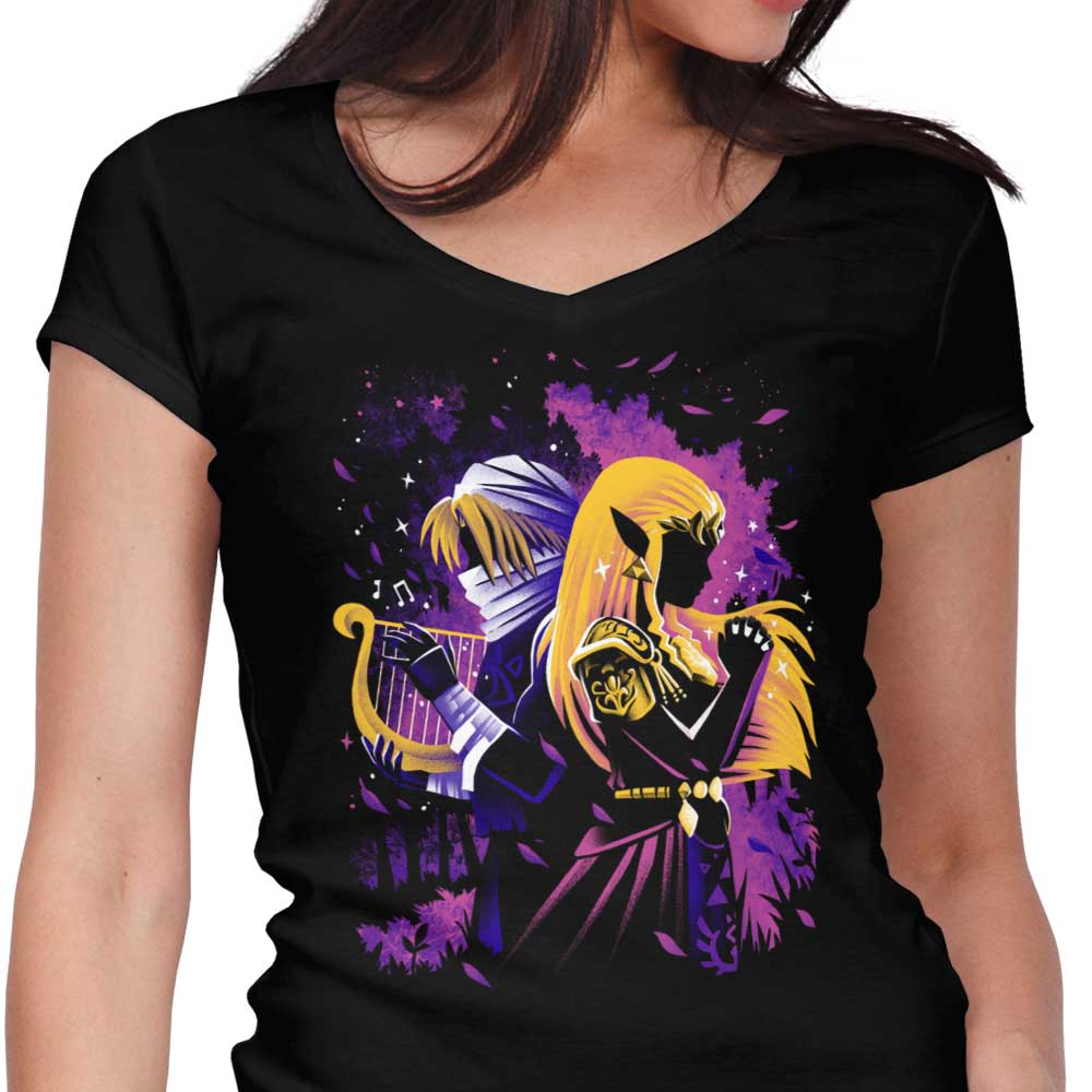 Hope of Her People Women's V-Neck - Adult & Kids T-Shirts, Sweatshirts & Hoodies apparel design preview 1