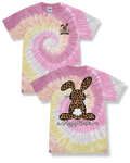 Sassy Frass Hoppy Easter Leopard Bunny Jellybean Tie - Adult & Kids T-Shirts, Sweatshirts & Hoodies apparel design preview 1