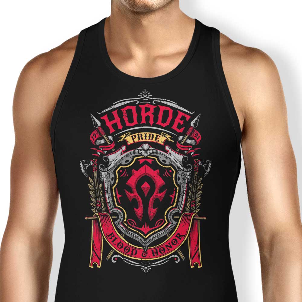 Horde Pride Tank Top - Adult & Kids T-Shirts, Sweatshirts & Hoodies apparel design preview 1