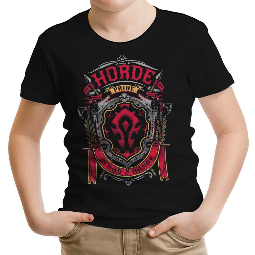 Horde Pride Youth Apparel - Adult & Kids T-Shirts, Sweatshirts & Hoodies apparel design preview 1