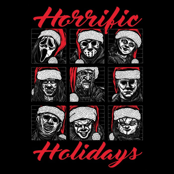 Horrific Holidays Men's Apparel - Adult & Kids T-Shirts, Sweatshirts & Hoodies apparel design preview 2