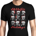 Horrific Holidays Men's Apparel - Adult & Kids T-Shirts, Sweatshirts & Hoodies apparel design preview 1