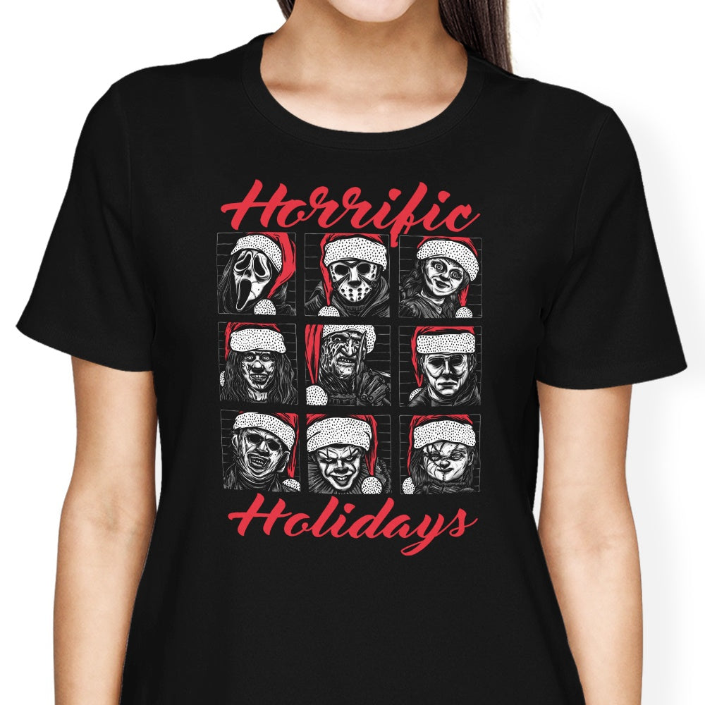 Horrific Holidays Women's Apparel - Adult & Kids T-Shirts, Sweatshirts & Hoodies apparel design preview 1