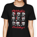 Horrific Holidays Women's Apparel - Adult & Kids T-Shirts, Sweatshirts & Hoodies apparel design preview 1